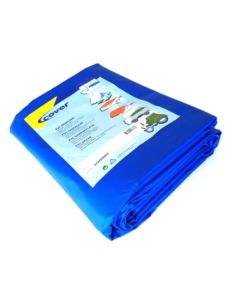 DEKKLEED PVC  3X4 BLAUW 600 GRAM