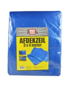 DEKKLEED  3X 4 MTR BLAUW 75 GRAM