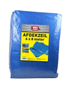 DEKKLEED  6X 8 MTR BLAUW 75 GRAM