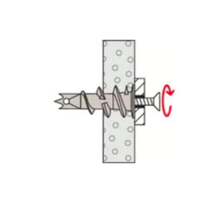 Gipsplaat plug metaal